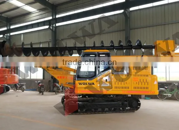 360 rotation Crawler Mounted Pile Driver Piling Machine