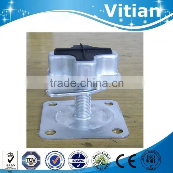 Raised Access Floor Support Steel Flat Head Pedestals for Data Center photo-2