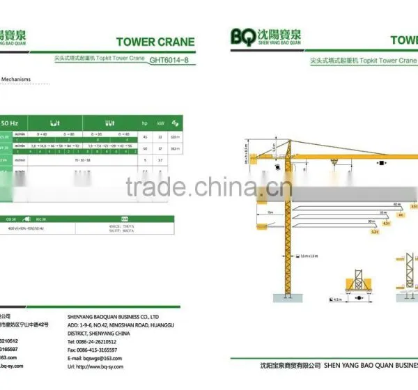 8t Tower Crane for Sale photo-4