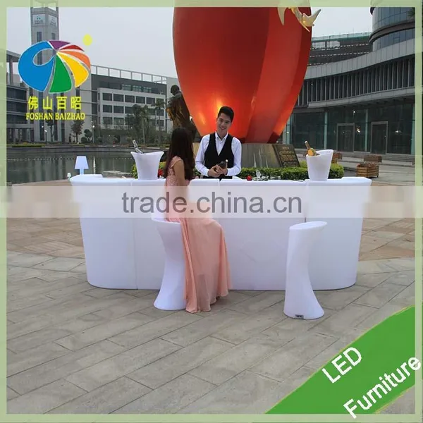 Aibaba Com Outdoor Furniture PE Bar Counter Used Nightclub Furniture for Sale photo-3