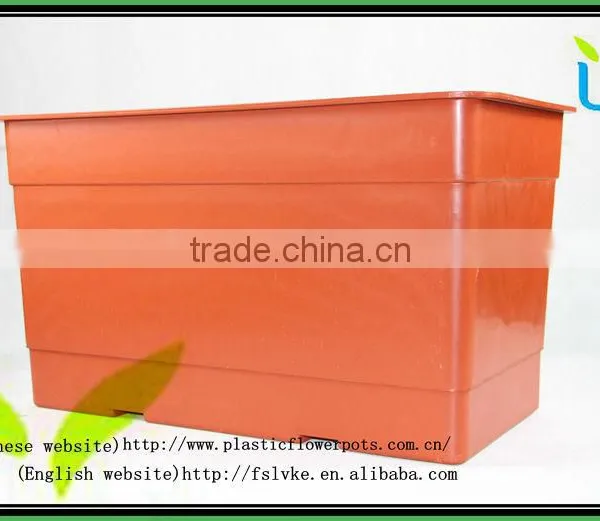 UV Protection Rectangular Planter With Black Drain Board photo-5