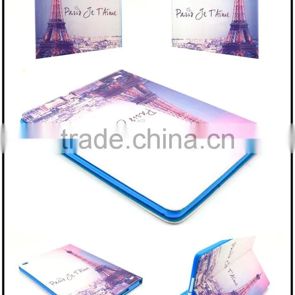 Eiffel Tower Retro Pu Leather Case for Ipad 6 photo-6