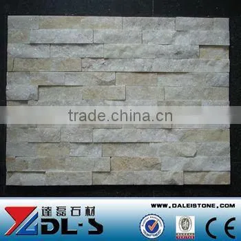 Natural Rough Crystal White Quartz Wall Cladding Stone Exterior Wall Tile photo-2