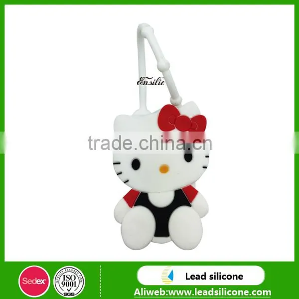 Wholesale Hello Kitty Custom Silicone Hand Sanitizer Holder photo-4
