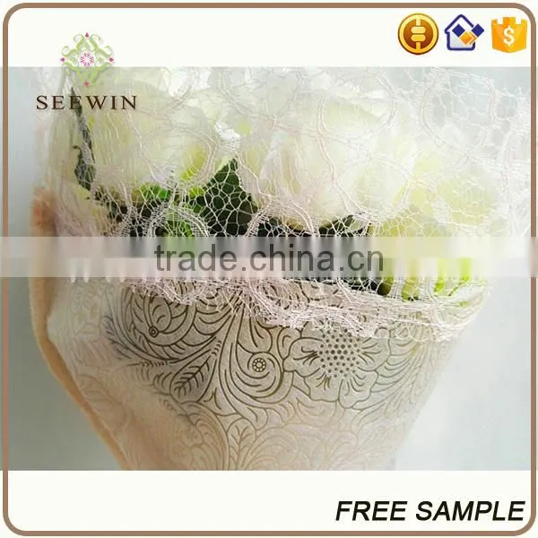 Non Woven Eco-friendly Flower Bag Flower Bouquets Paper photo-4