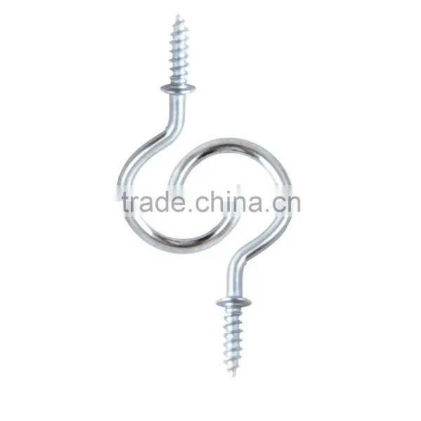 7/8 Inches Zinc Plated Screw Cup Hook(20pieces per Bag Packing) photo-3