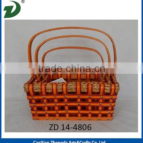 Pure Handmade Willow Basket for Picnic photo-4