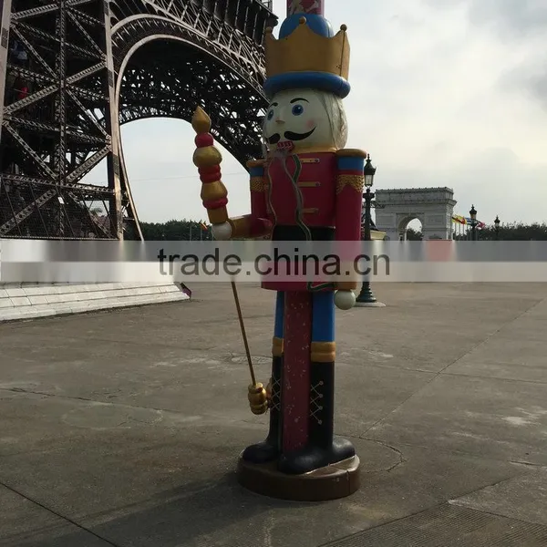 Outdoor Fiberglass Soldier Decoartion photo-6