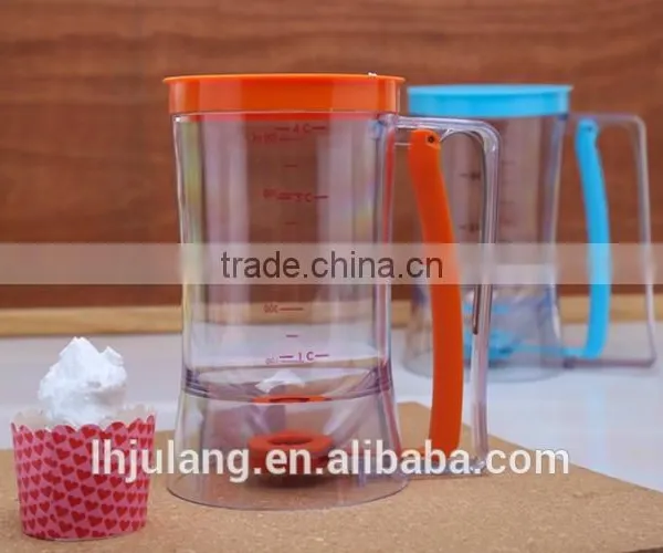 New Design Pancake Cake Batter Dispenser/Plastic Cupcake Batter Dispenser With Measuring photo-3