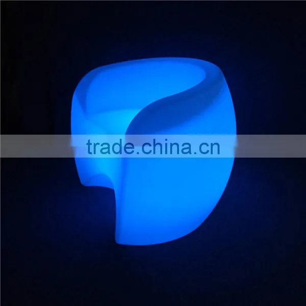 Hot Sale LED Bar Furniture Color Changing Plastic Chairs With Remore Control photo-3