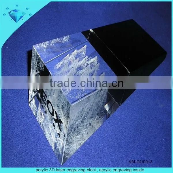 Shenzhen Manufacturer Supply Leaf Shaped Crystal Trophy With Engraving photo-5