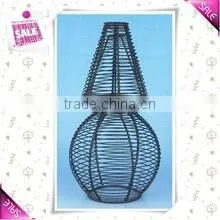 Metal Wire Candle Holder Shelf Rack photo-4