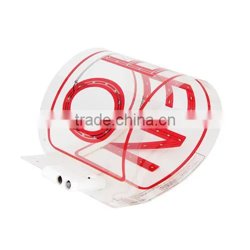 LEDORNA Flexible LED Crystal (Tranparent) Film Light (Lighting Film for LED Sign / LED Decoration / LED Information) photo-2