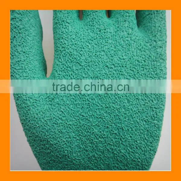 Durable Double Dipped Fintertips Garden Digging Gloves Supertip Gardening Gloves photo-3