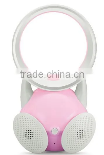 Cute USB Bladeless Mini Fan With Sound LS Eplus photo-2