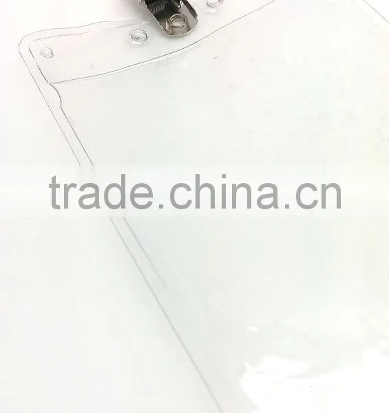 3" * 4" ID Badge Holder With Metal Clip, Name Tag Holder, ID Card Holder With Clip photo-6