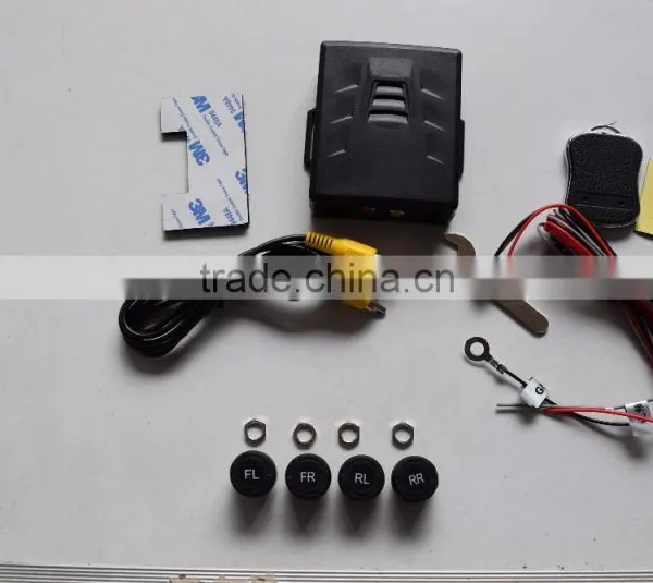 Car DVD TPMS With 4 External Sensors Tyre Pressure Monitoring System photo-4