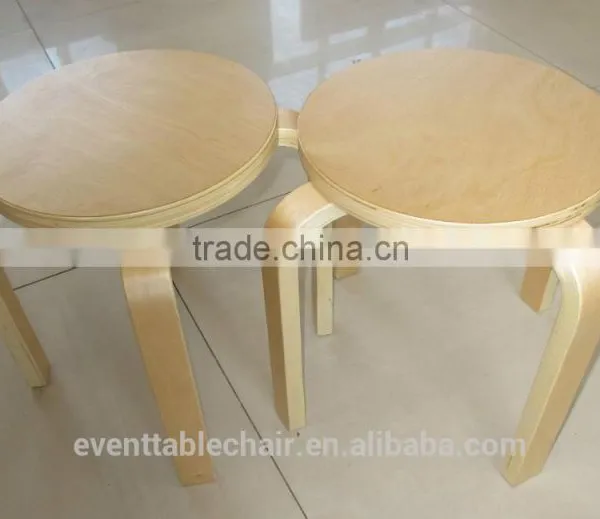 High Quality Children Stool Bentwood Children Chair and Stool photo-5