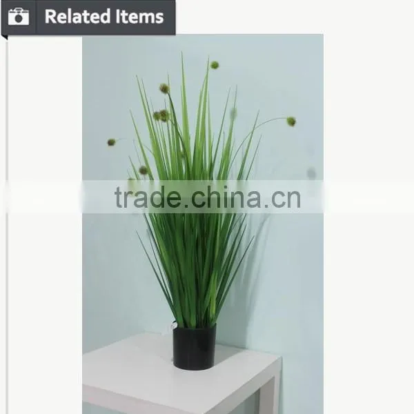 China Bamboo Grass Artificial Grass With Pot Potted Artificial Grass photo-6