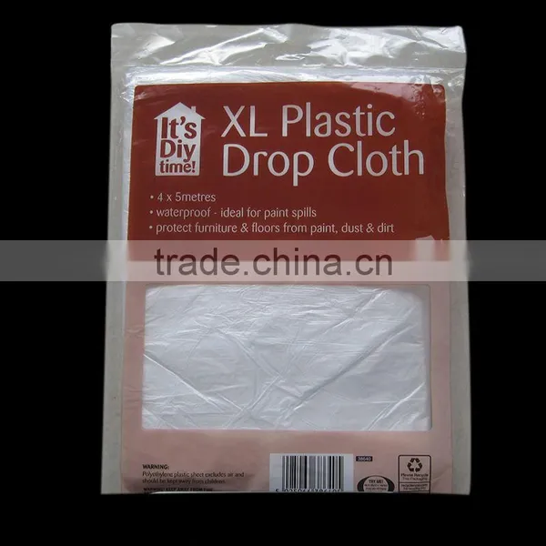 Disposable Recyclable Plastic pe Drop Sheet photo-4