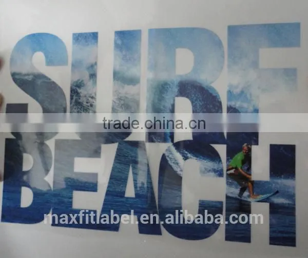 Custom Plastisol Heat Transfer Label for Clothing photo-4