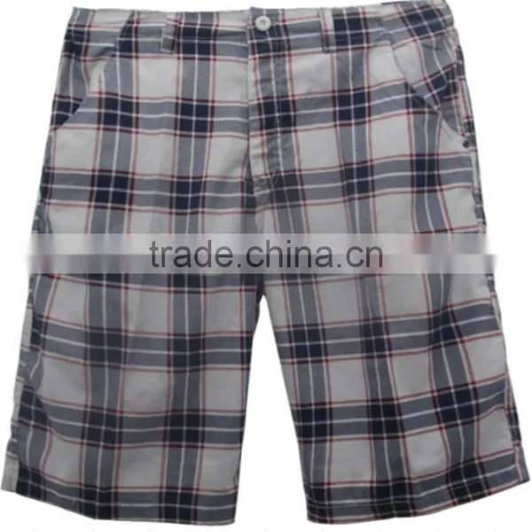 Grid Pattern Stocklot Beach Board Shorts photo-3