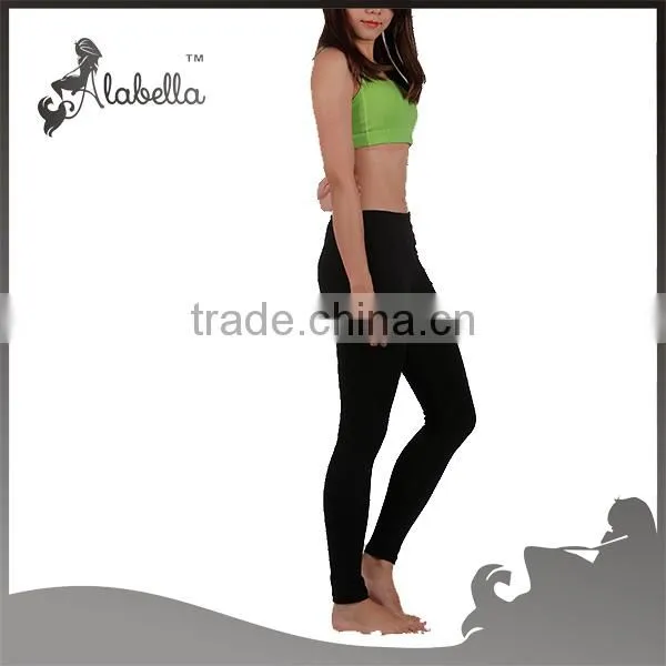 Classic Black Mid-high Rise Yoga Tight photo-2