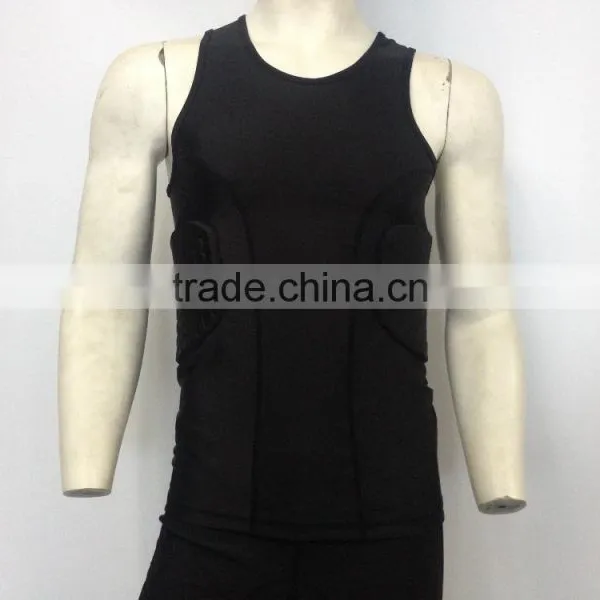 Custom Rubber Foam Padded Protective Compression Shirt photo-5