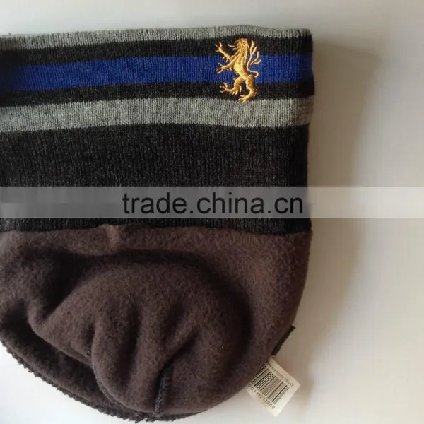 Acrylic and Polyester Soft & Warm Lovely Boy's Fashion Kids Knit Hats Factory photo-5