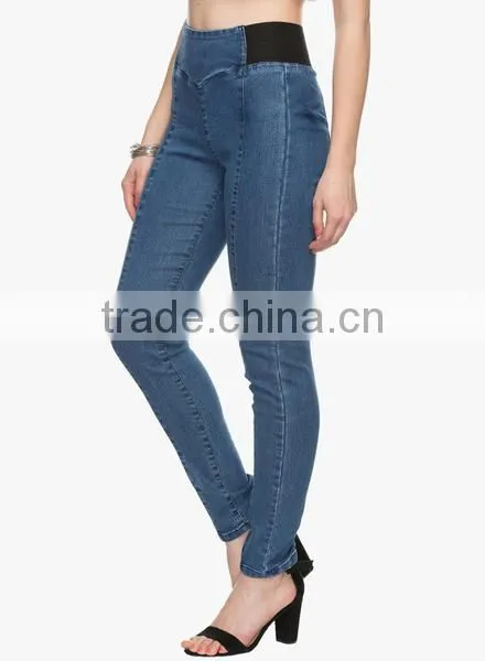 China Suppliers Ladies Jeans Top Design Jeans Pent, Jeans Leggings, Woman Clothes photo-4