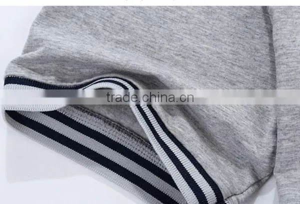 100% Cotton/CVC Sex Blank Polo Shirt for Men Polo Bulk Grey Polo Shirts Manufacturer photo-5