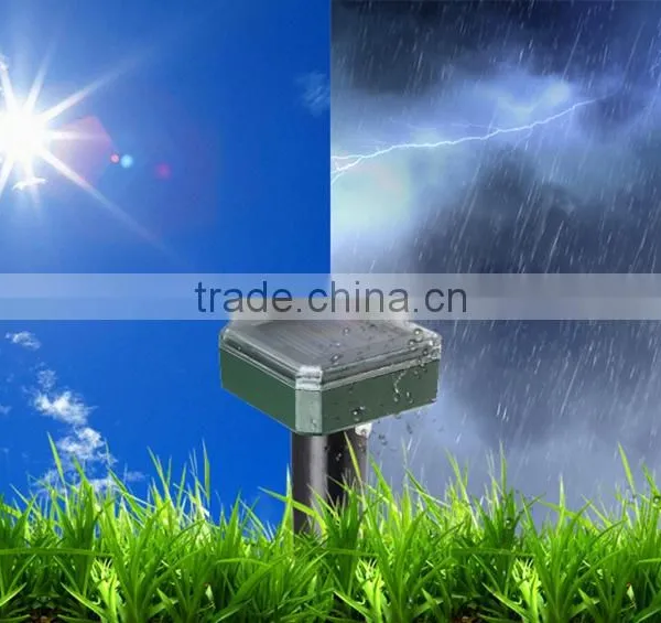 Solar Powered A B Rodent Vole Shrew Gopher Sonic Pest Repeller Mole Repellent Repels Mole photo-4