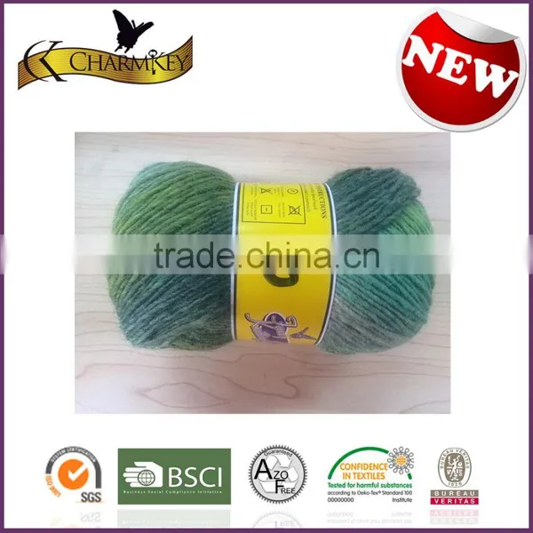 Hot Sale Fashionable Good Quality Silk /Cotton/Polyester Hand Knitting Yarn Made in China photo-4