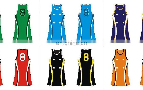 Sublimation Newest Custom Netball Jersey