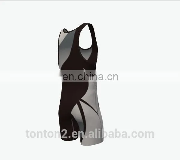 China Cheap Wrestling Singlets for Sale Custom Wrestling Singlet/uniform Wholesale photo-5
