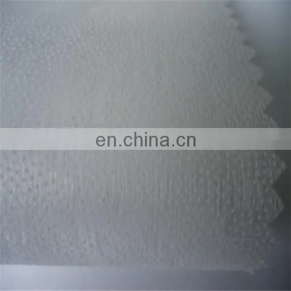 100% Polyester Material and 90/100/150CM Width Fusible Interlining Light Interlining photo-2