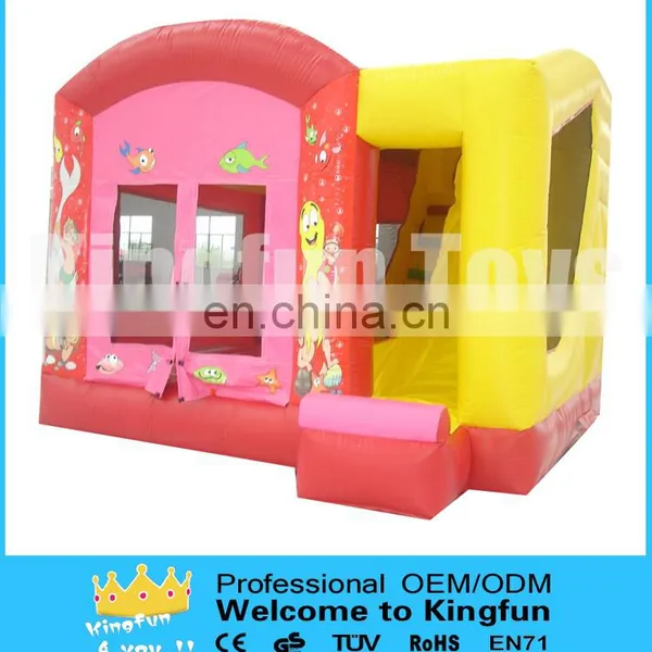 Seaworld Inflatable Bouncer Combo With Slide