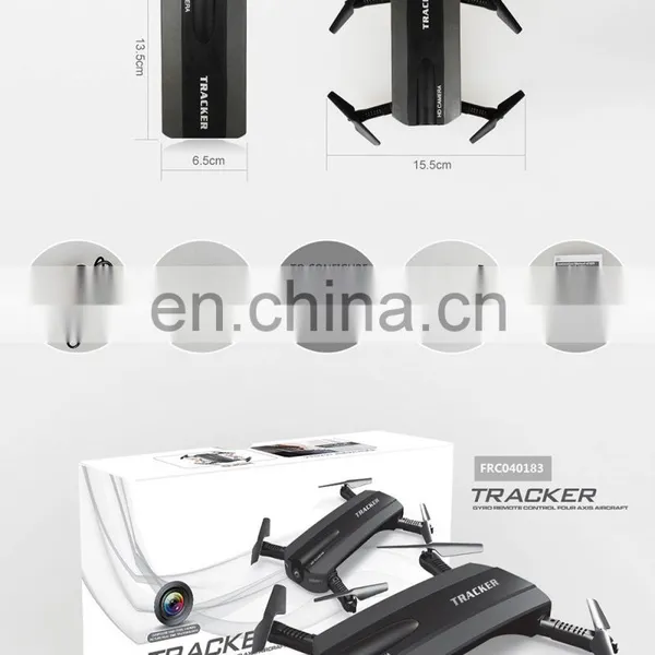 2.4G Foldable Mini Pocket R/C Drone With Wifi Camera and Light photo-3