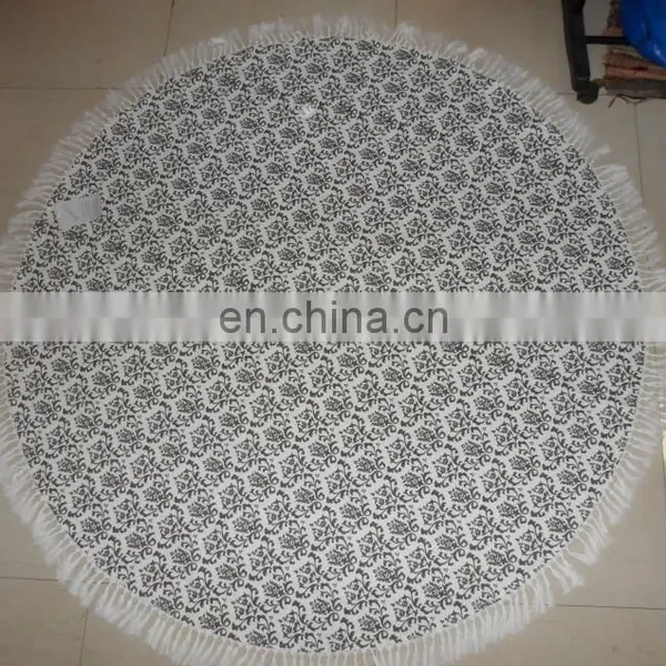 Printing Mandala Round Cotton Towel Pareo