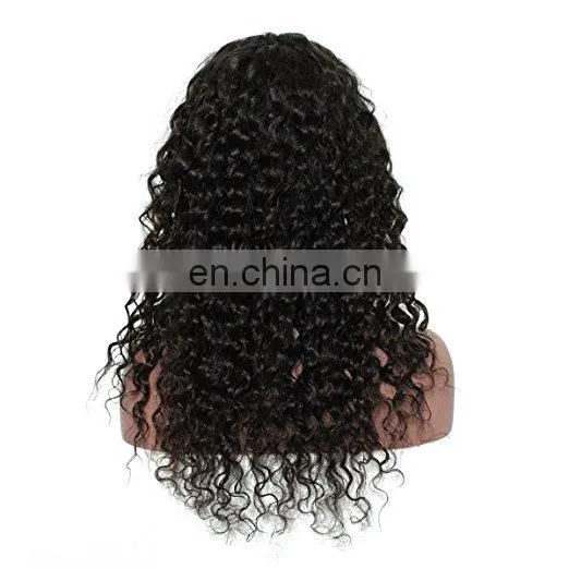 Best Quality 180%Density Unprocessed Cheap Brazilian Front Lace Wig 100 Percent Human Hair Wigs photo-5