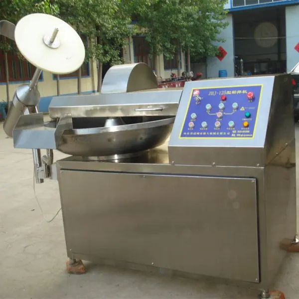 Anti-rust Insulation High Efficiency Industrial Meat Bowl Cutter photo-2