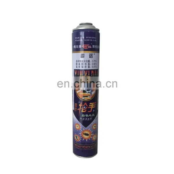 China Insecticide Cans 750ml Empty and High Pressure pu Foam Can photo-5