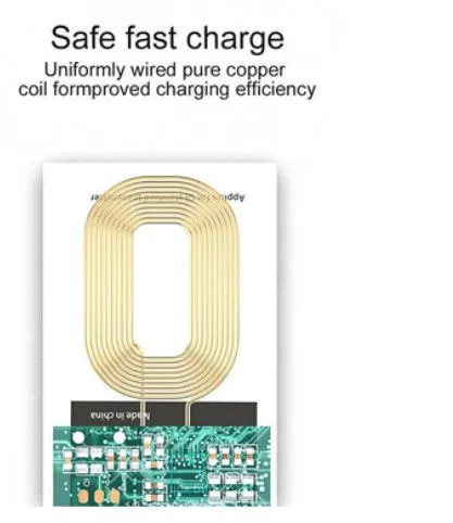 Qi Wireless Charger Receiver Charging Adapter photo-3