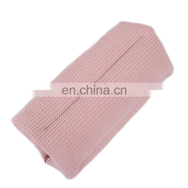 2018 Fashionable Pink Four Folded Multi Function Polystyrene Car Pillow Seat Cushion With Zipper photo-6