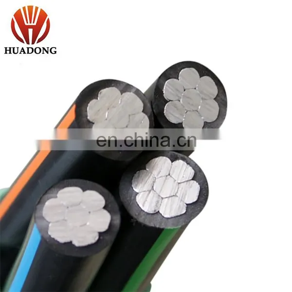 Abc Cables Service Drop ABC Cables Aluminium Conductor Xlpe/pvc Insulated Phrase 3*50+1*35 Aluminum Alloy Neutral LV photo-2