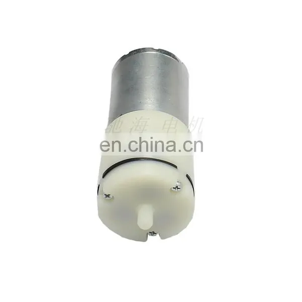 Chihai Motor Carbon Brush 370 DC 6V Silent Air Pump 500mmHg Mini Fish Car Charging Treasure Oxygen Pump photo-2