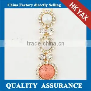 0519W Cup Chain Rhinestone Pearl,rhinestone Cup Chain Pearl,rhinestone Pearl Cup Chain for Shoes Accessory Shoe Flower photo-2