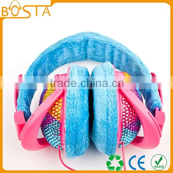 Music Popular Novelty Dynamic Innovative Diamond Headphone 2015 photo-3