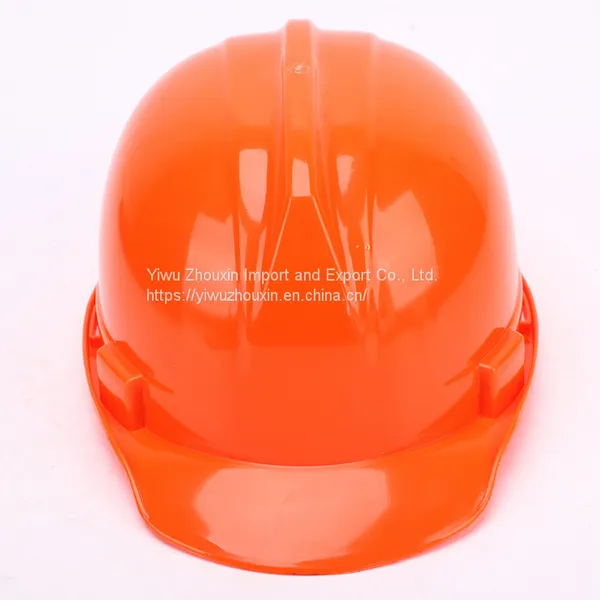 Plastic Safety Helmet Single Rib I-shaped Polymer Construction Site Factory Safety Helmet Directly Supplied by the Manufacturer photo-2