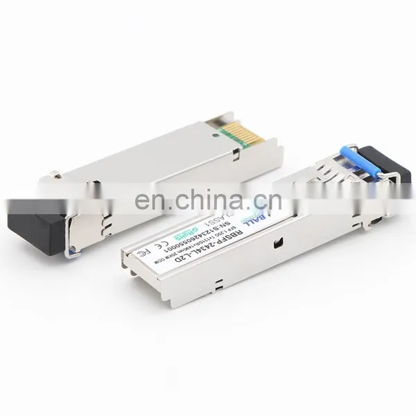 Factory Price BiDi SFP 1310nm-TX/1490nm-RX 20km DOM LC SMF Module Gigabit 1.25Gbs Transceiver photo-2